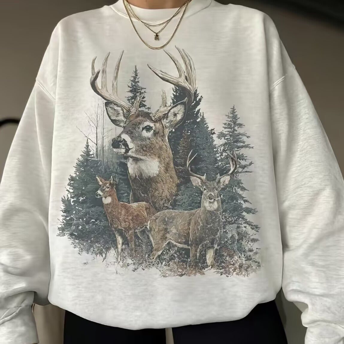 Vintage Deer Hunting T-Shirt/Sweatshirt/Hoodie