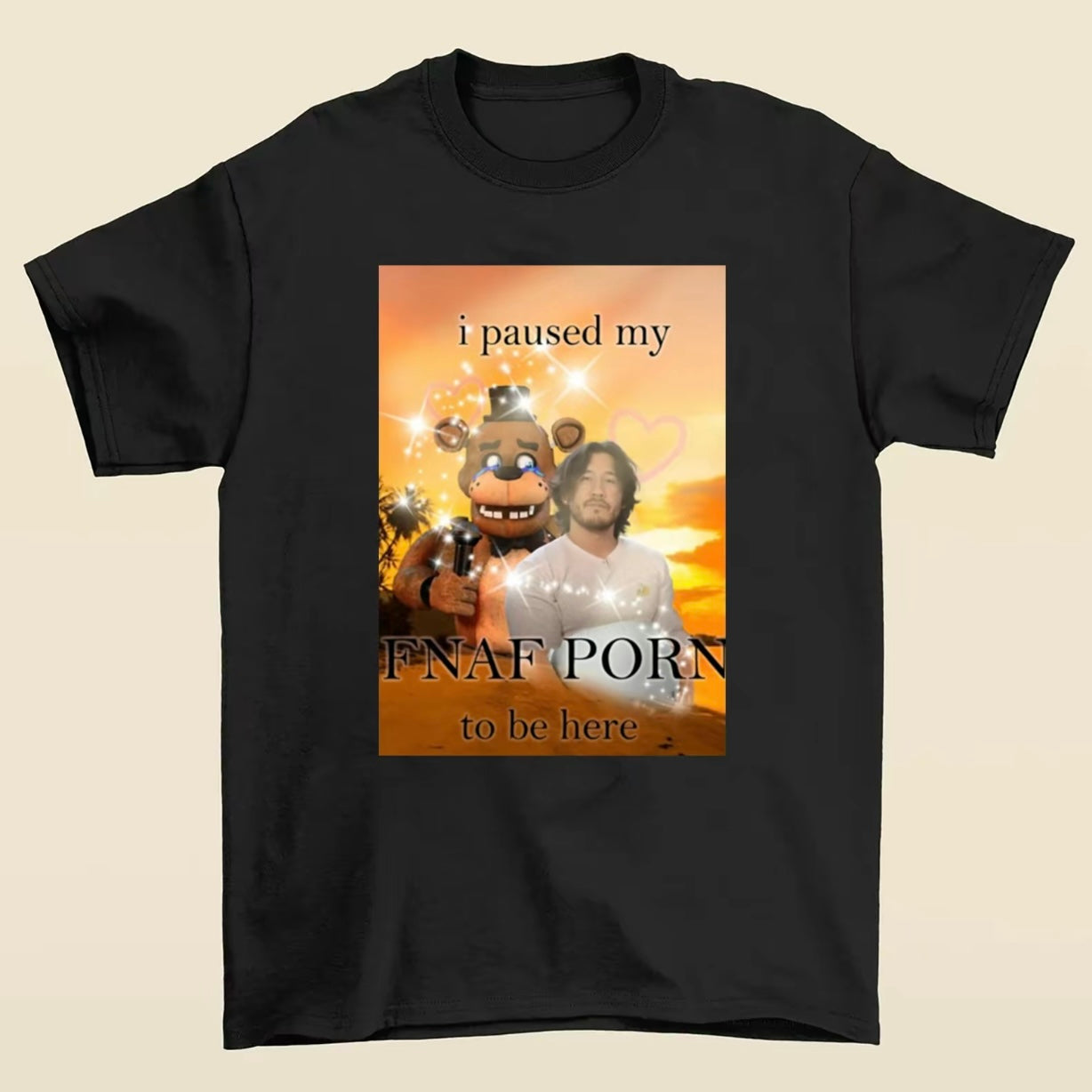 I Paused My FNAF Porn To Be Here T-Shirt/Sweatshirt/Hoodie