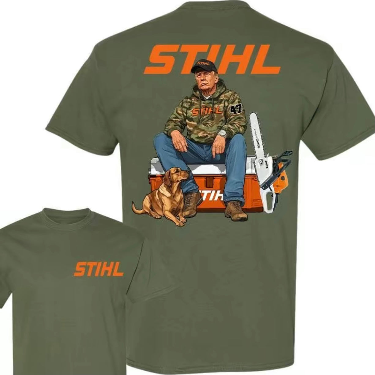 STIHL Into The Wood Worker T-Shirt/Sweatshirt/Hoodie