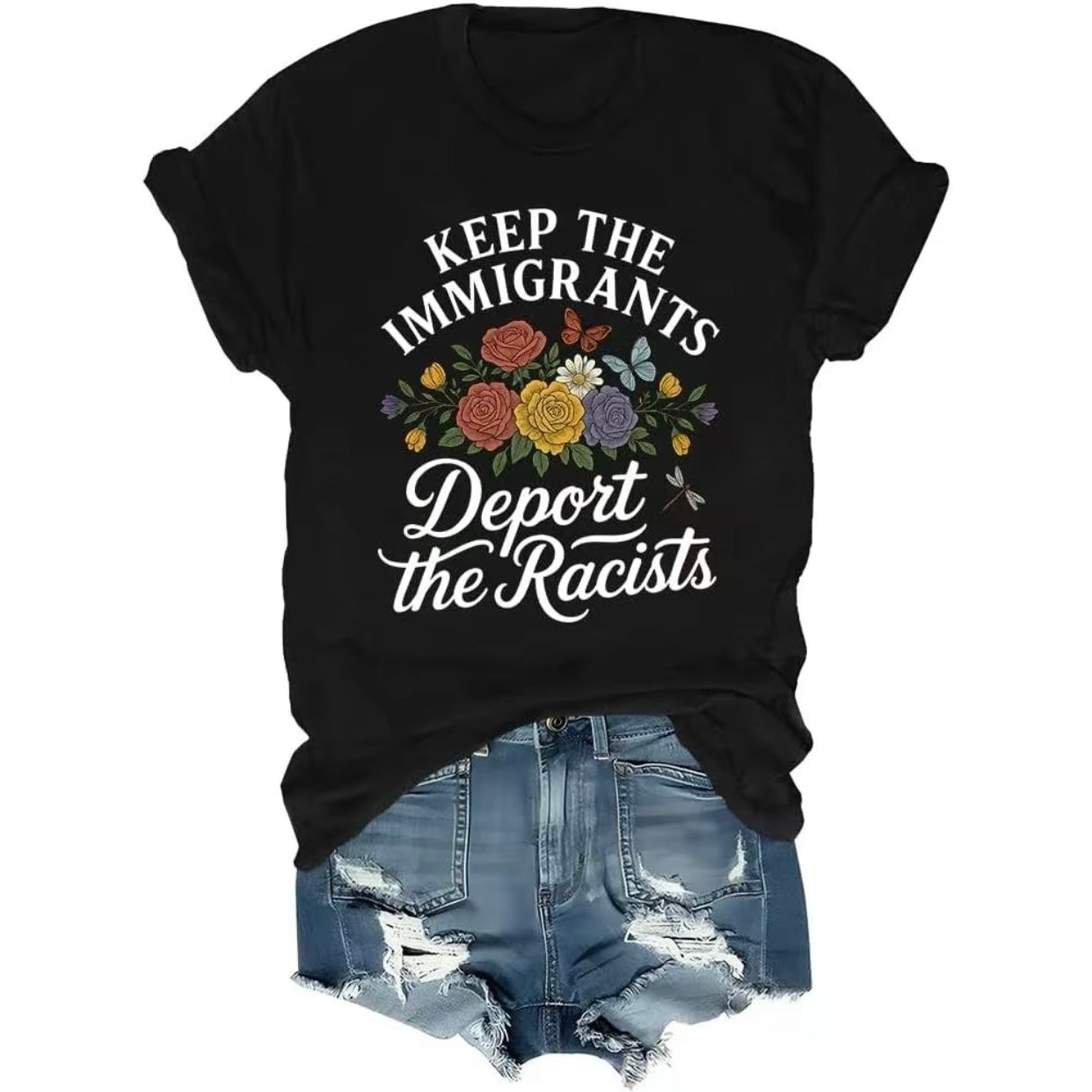 Keep the Immigrants Deport the Racists T-Shirt/Sweatshirt/Hoodie