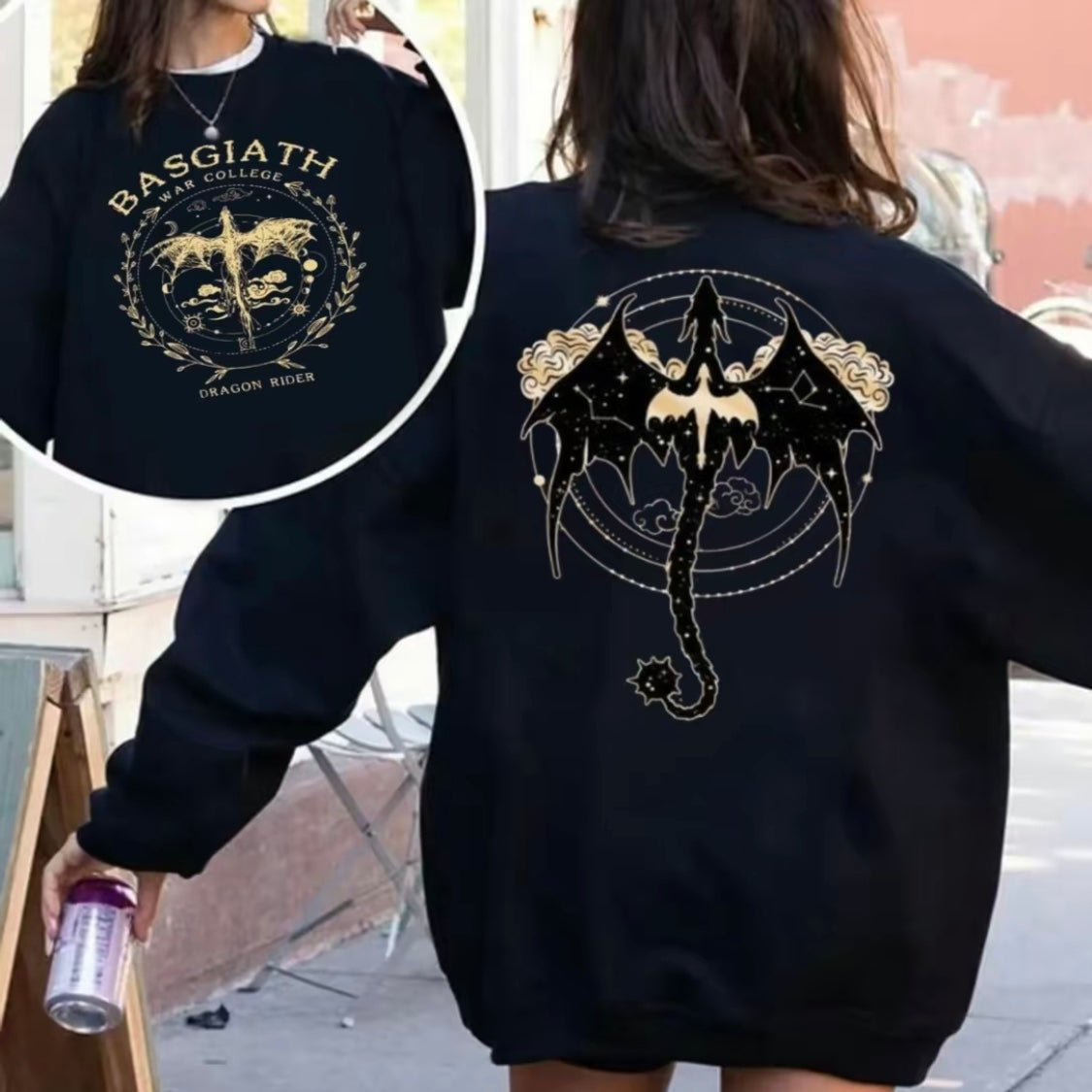 Fourth Wing Double Sided T-Shirt/Sweatshirt/Hoodie