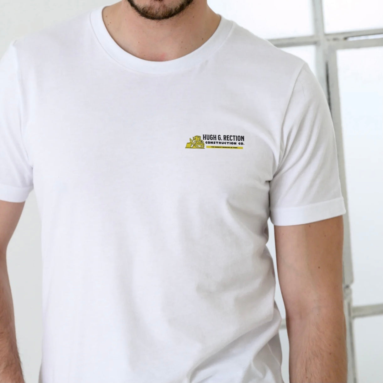 Hugh G Rection Construction Co. Funny T-Shirt/Sweatshirt/Hoodie