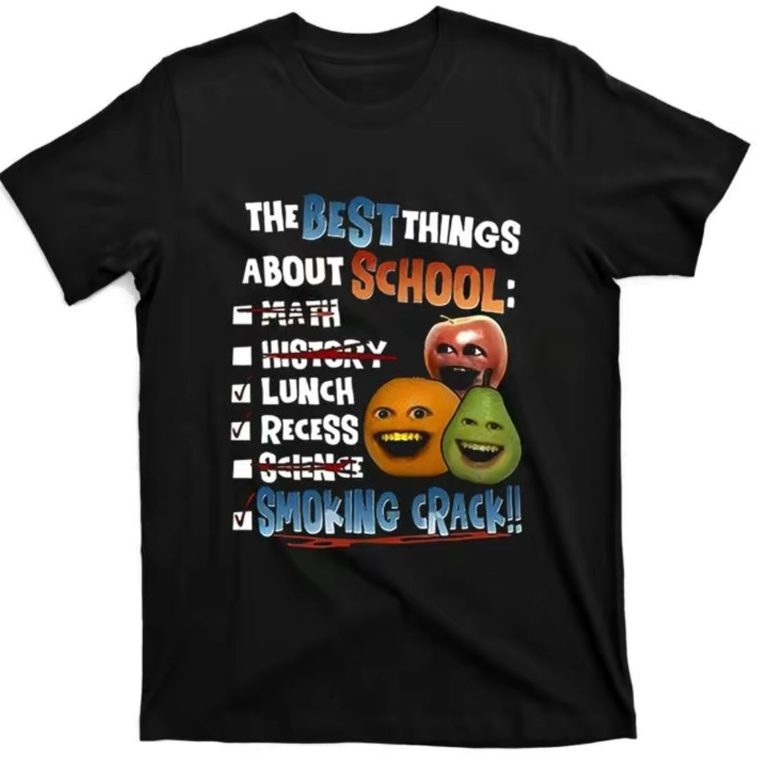 The Best Things About School Annoying Orange T-Shirt/Sweatshirt/Hoodie