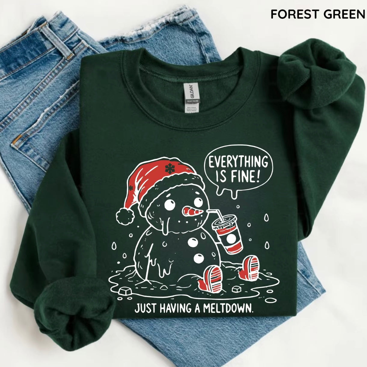 Just Having A Meltdown Christmas T-Shirt/Sweatshirt/Hoodie