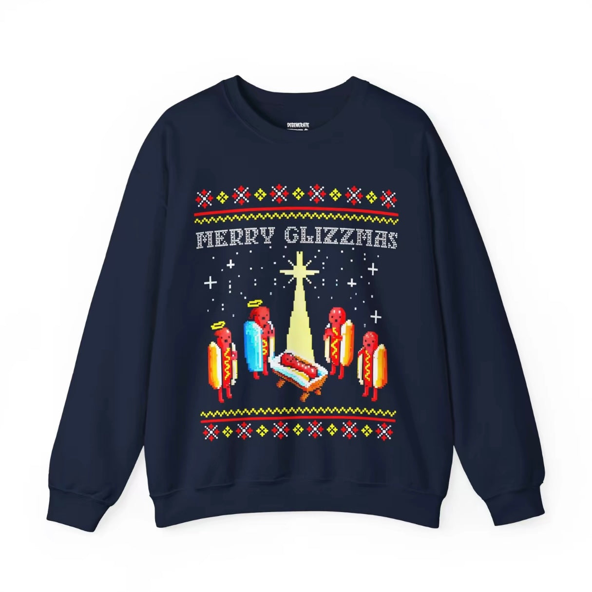 Merry Glizzmas Christmas T-Shirt/Sweatshirt/Hoodie