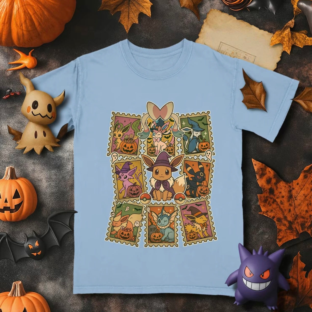 Eeveevolutions Halloween Pokemon T-Shirt/Sweatshirt/Hoodie