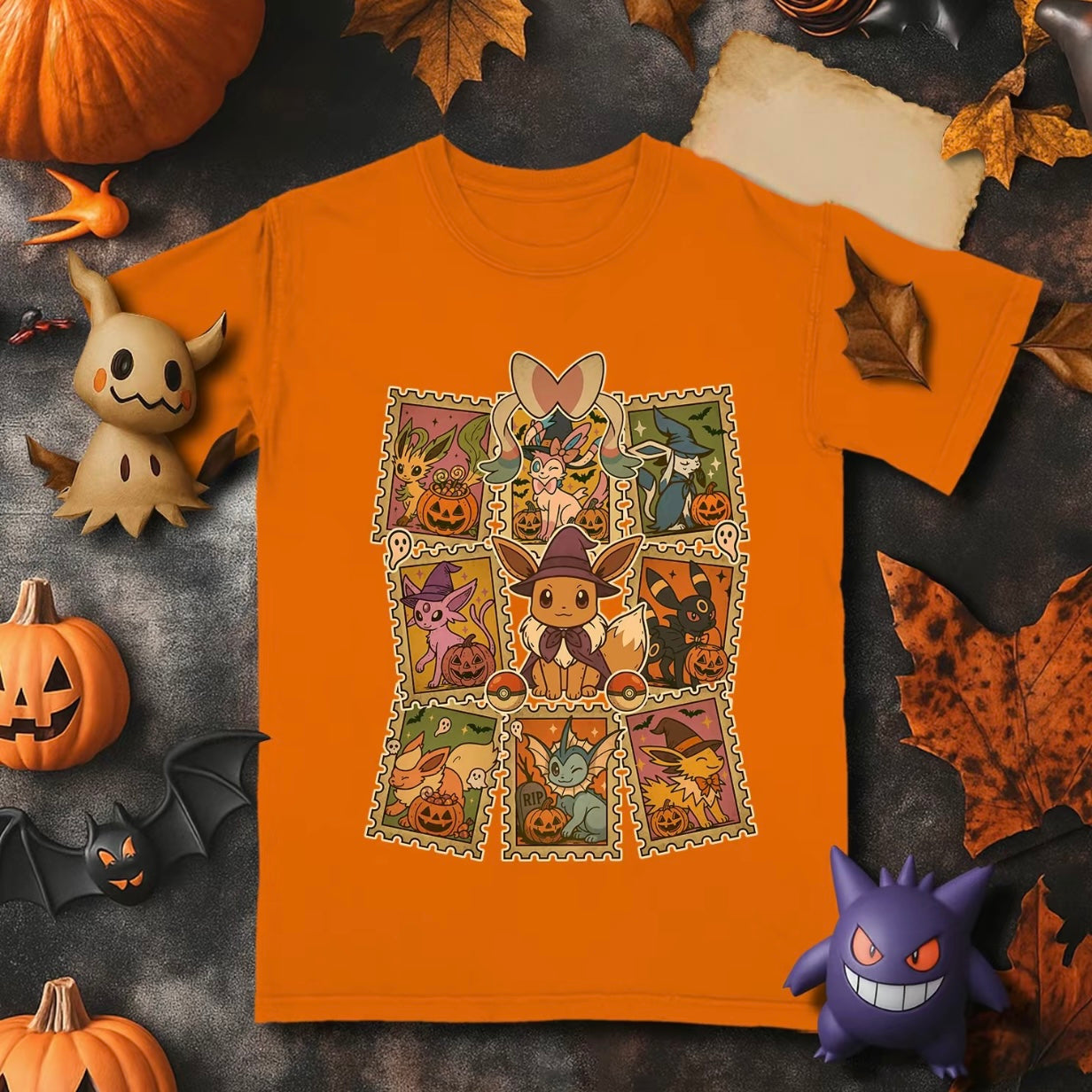 Eeveevolutions Halloween Pokemon T-Shirt/Sweatshirt/Hoodie