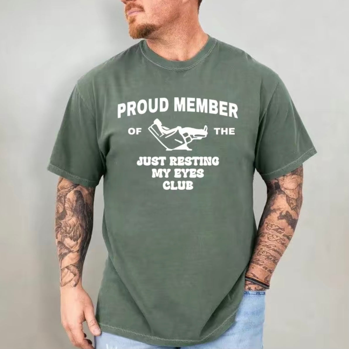 Just Resting My Eyes Funny Dad T-Shirt/Sweatshirt/Hoodie