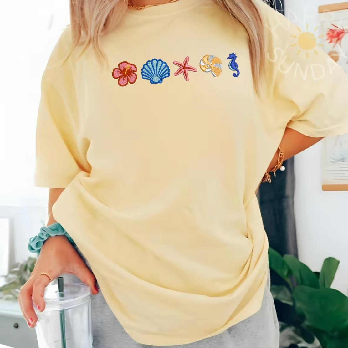 Coastal Icons Embroidered T-Shirt/Sweatshirt/Hoodie