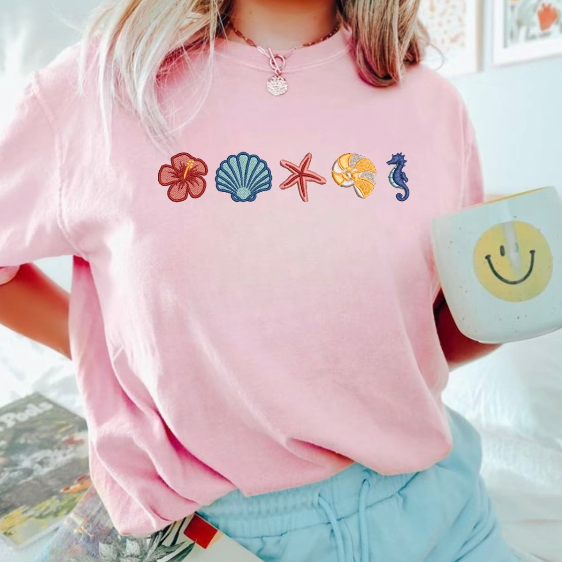 Coastal Icons Embroidered T-Shirt/Sweatshirt/Hoodie