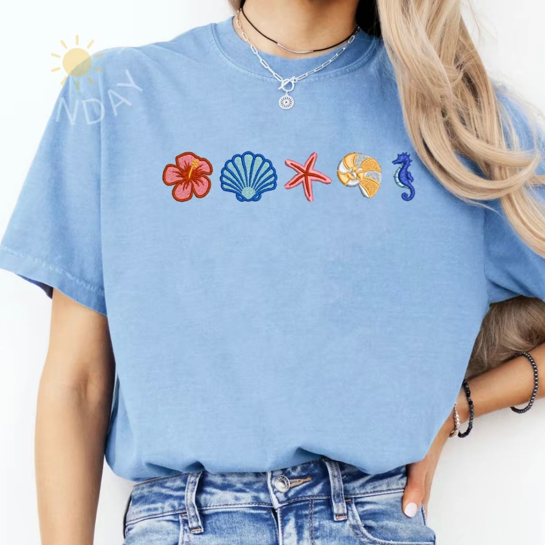 Coastal Icons Embroidered T-Shirt/Sweatshirt/Hoodie