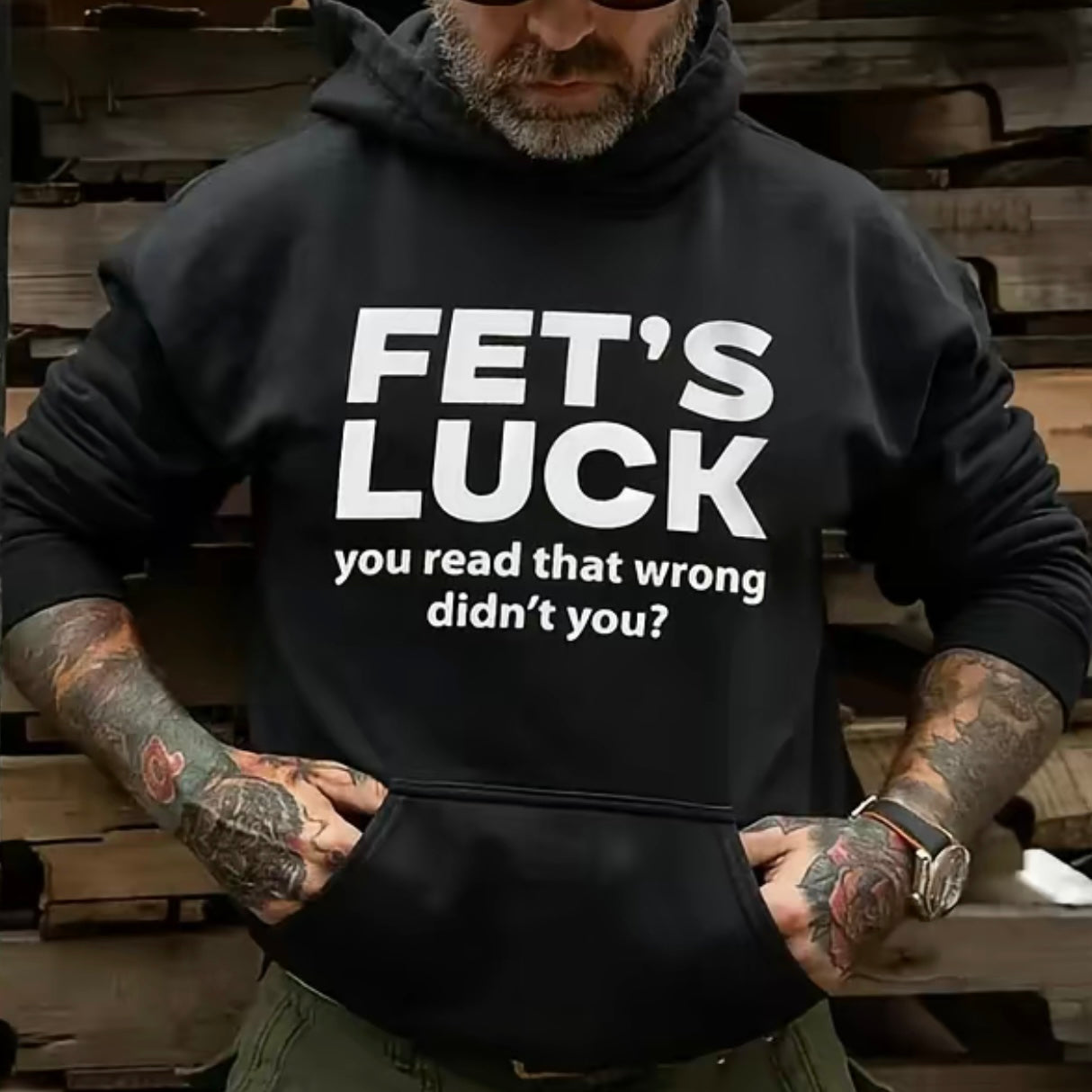 FET'S LUCK Funny T-Shirt/Sweatshirt/Hoodie