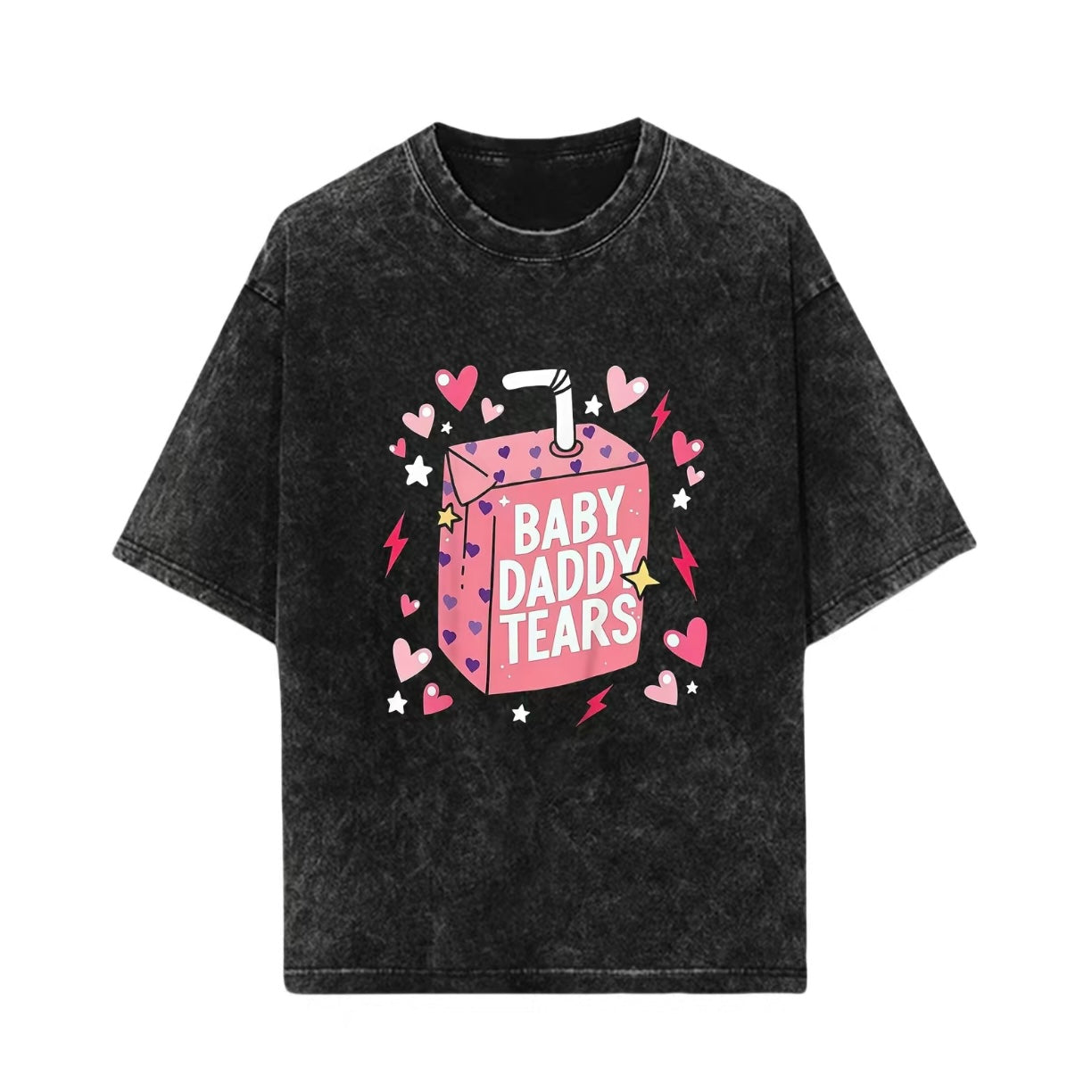 Baby Daddy Tears Love Heart Dad is My Valentine T-Shirt/Sweatshirt/Hoodie