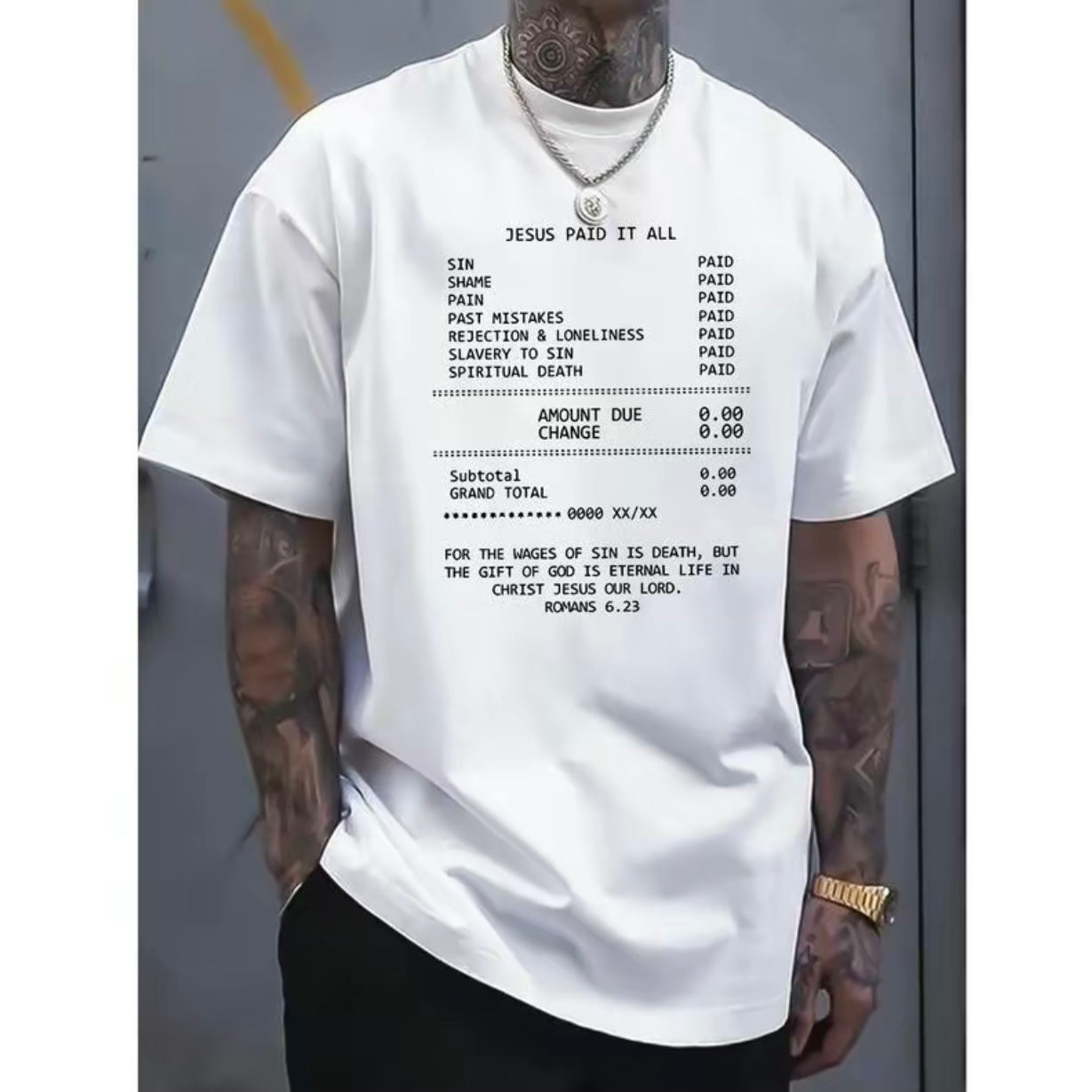 Jesus Paid It All Graphic T-Shirt/Sweatshirt/Hoodie