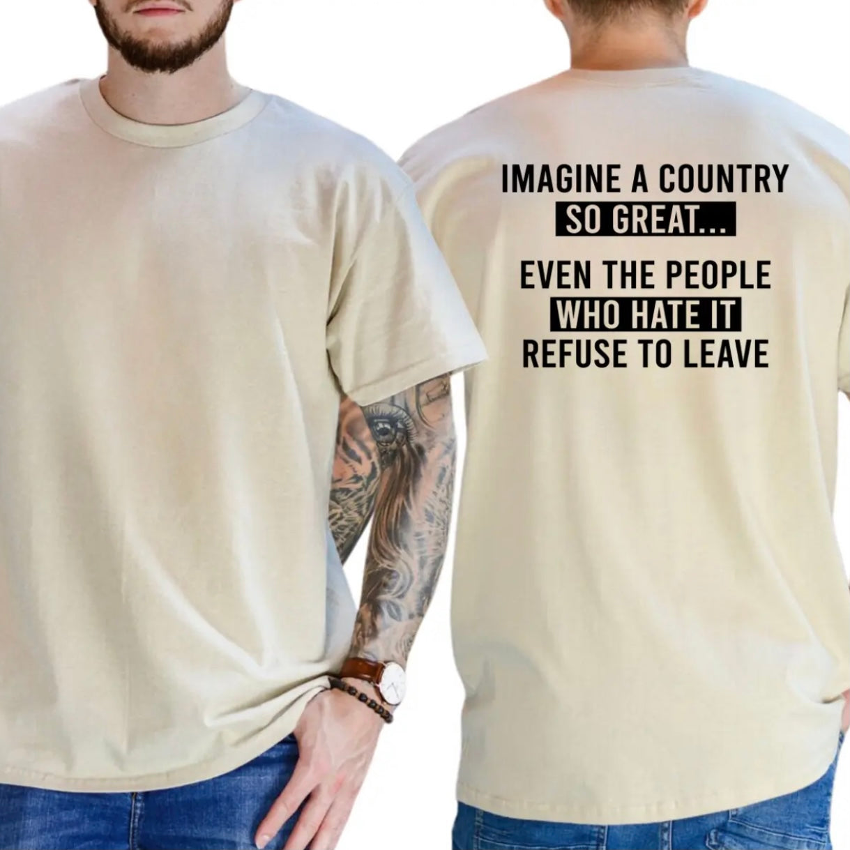 Imagine A Country So Great Shirt/Sweatshirt/Hoodie