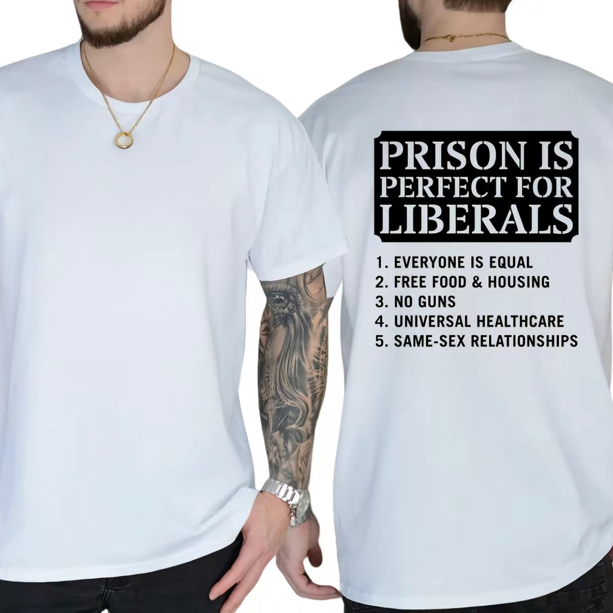 Prison is Perfect for Liberals Shirt/Sweatshirt/Hoodie