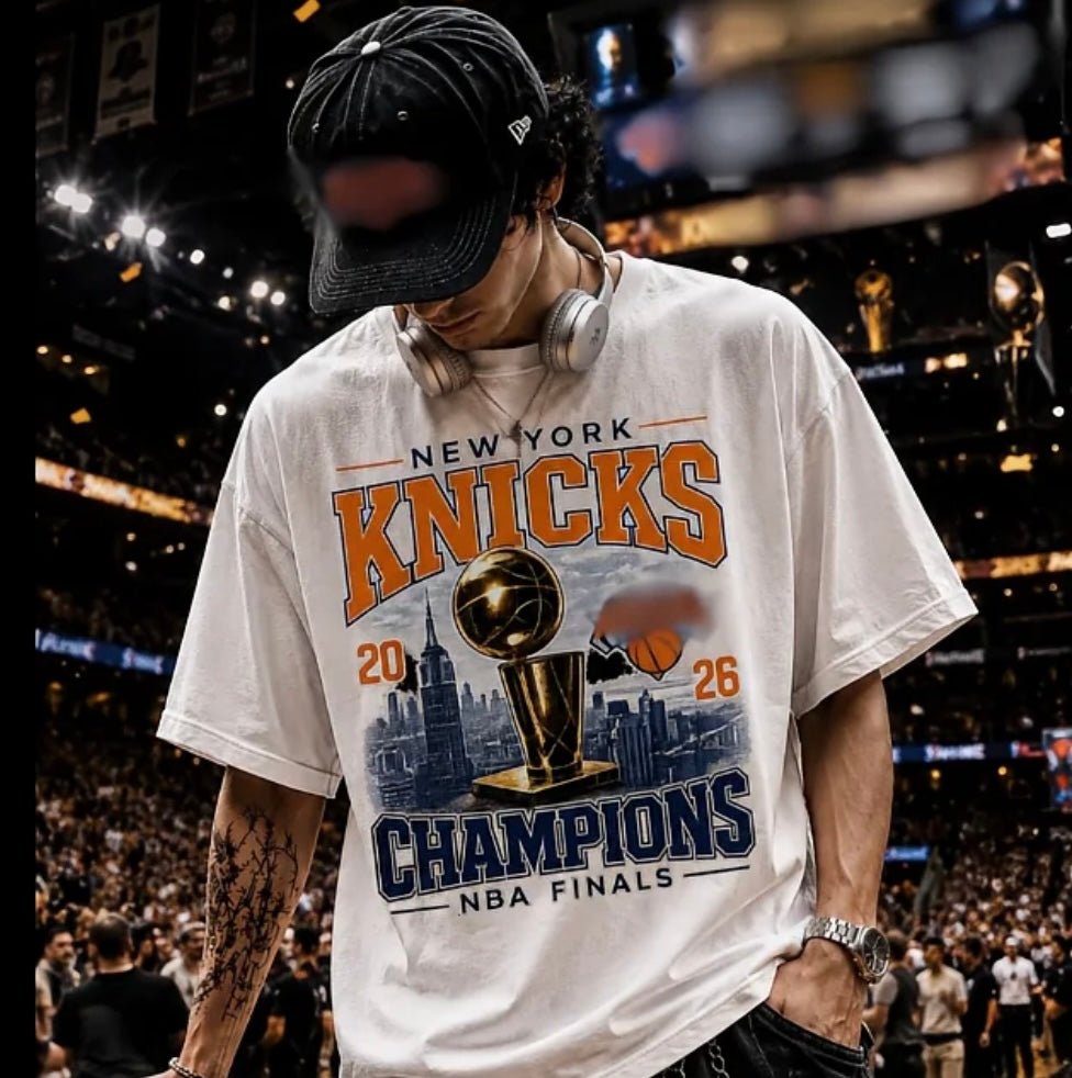 Knicks 2026 Champion NBA Fan Shirt/Sweatshirt/Hoodie
