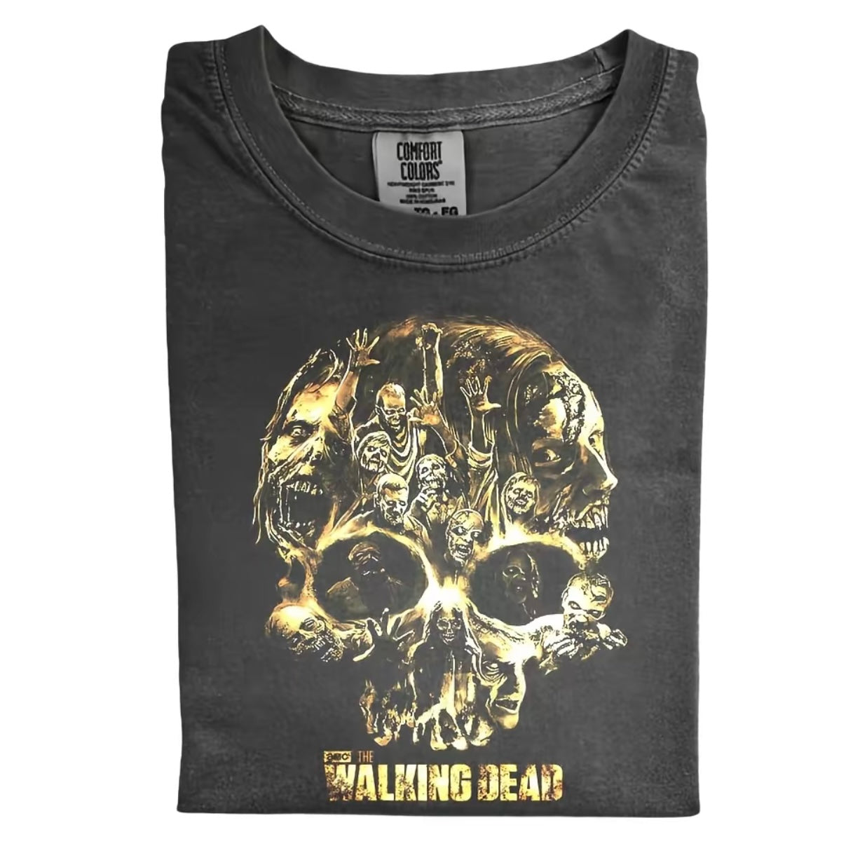 The Walking Dead Zombie Skull Vintage Shirt/Sweatshirt/Hoodie