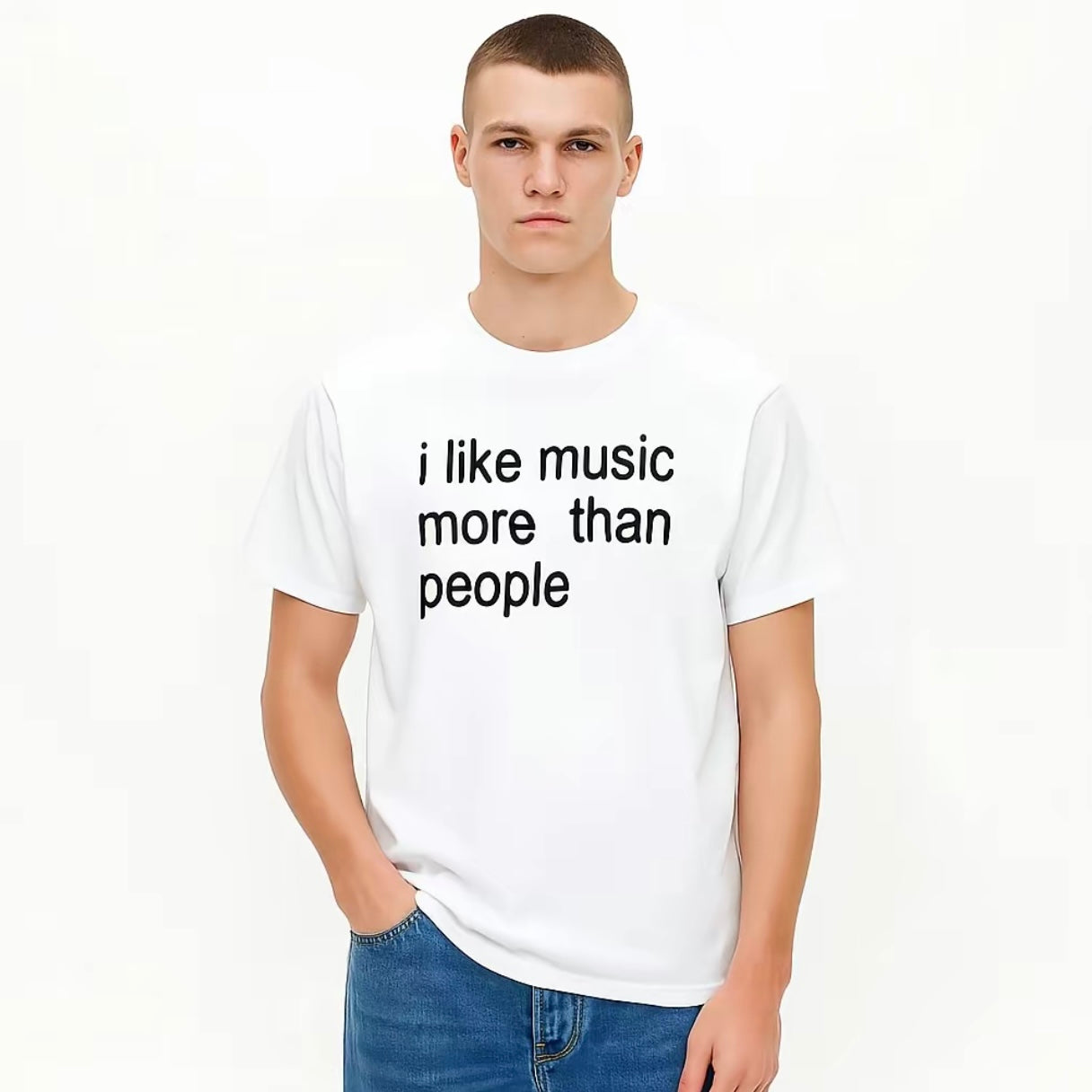 I Like Music More Than People T-Shirt/Sweatshirt/Hoodie