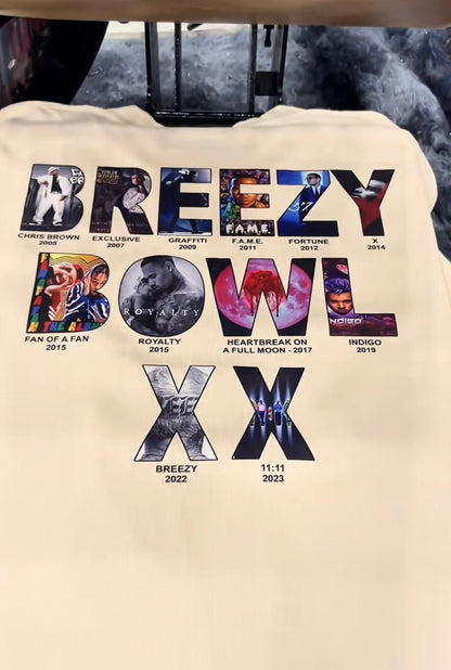 Chris Brown 2Side Shirt, Breezy Bowl Shirt, CB T-Shirt/Sweatshirt/Hoodie