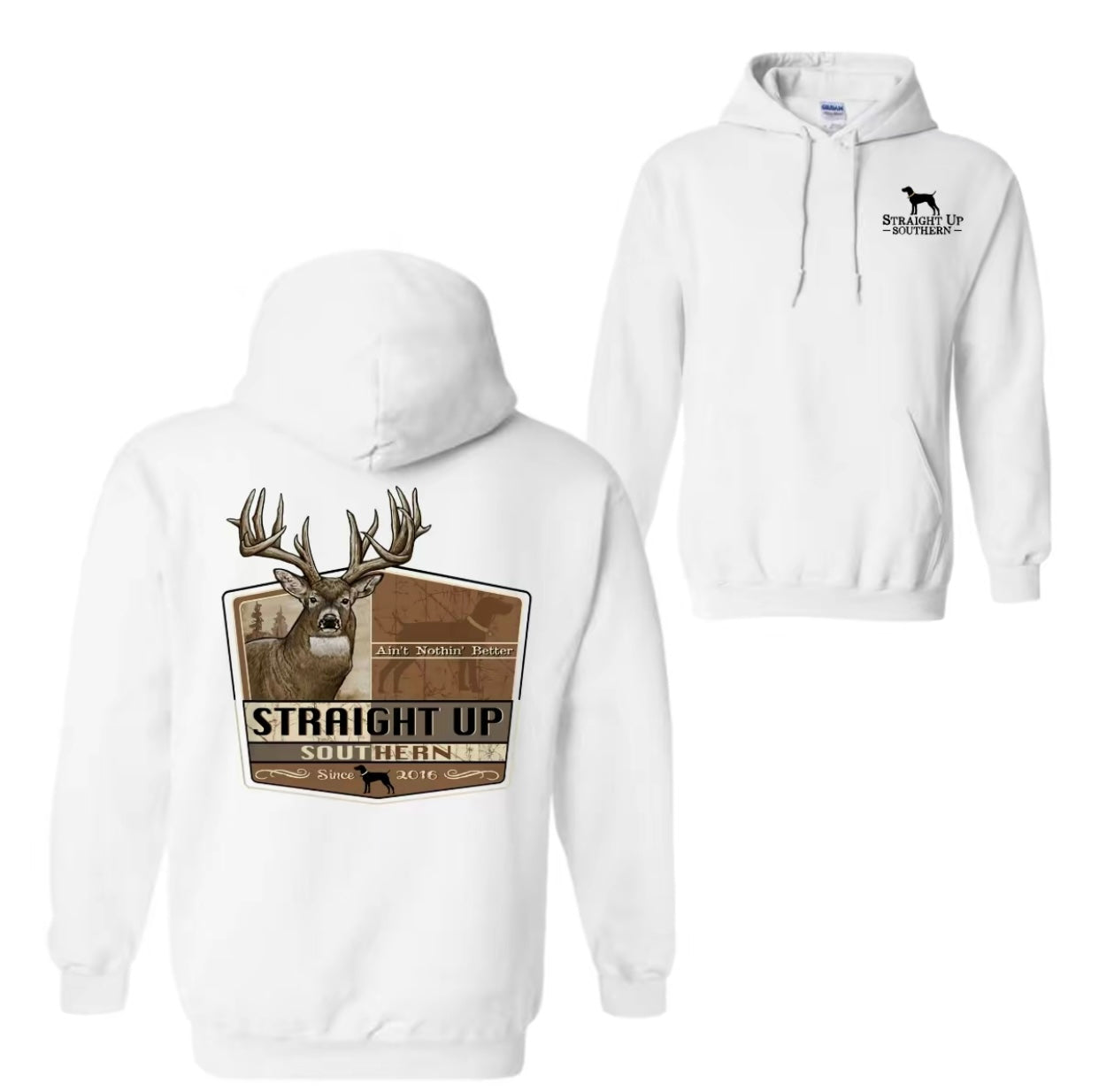 Straight Up Southern-Buck Hunt T-Shirt/Sweatshirt/Hoodie