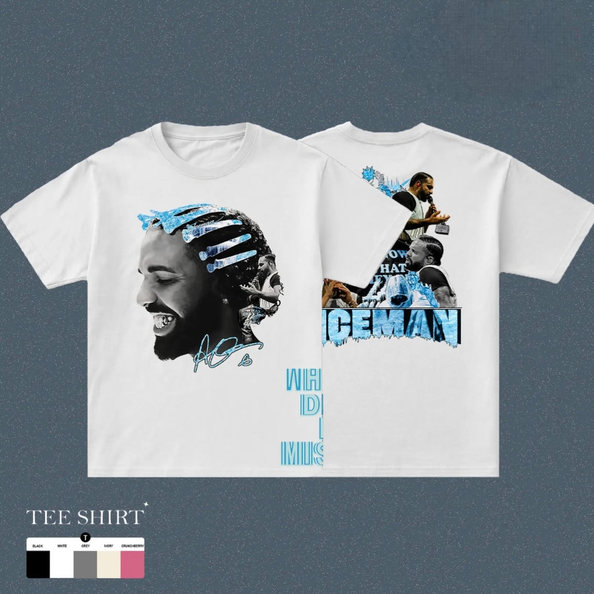 ICEMAN Album Drake Rap Fan Shirt/Sweatshirt/Hoodie