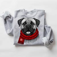 Christmas Dog – 50 Dog Breeds in Festive Santa T-Shirt/Sweatshirt/Hoodie