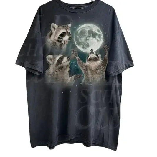 Three Raccoons Vintage Graphic T-Shirt/Sweatshirt/Hoodie