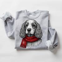 Christmas Dog – 50 Dog Breeds in Festive Santa T-Shirt/Sweatshirt/Hoodie