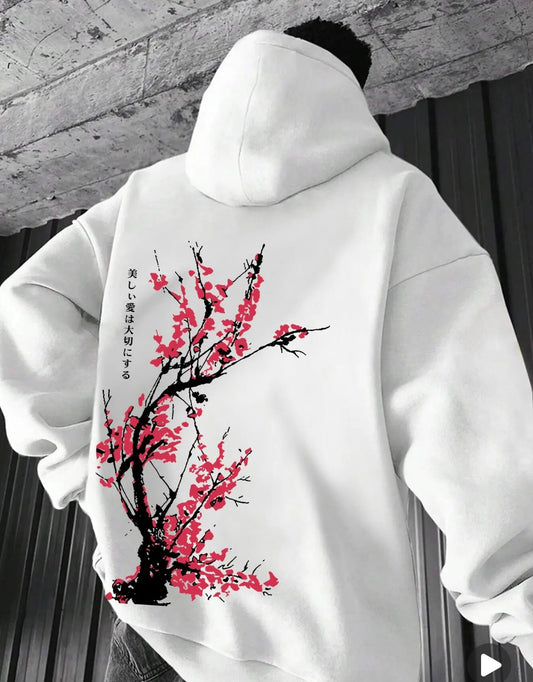 Floral Print Drop Shoulder T-Shirt/Sweatshirt/Hoodie