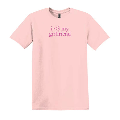 I Love My Girlfriend and Boyfriend  Embroidered T-Shirt/Sweatshirt/Hoodie