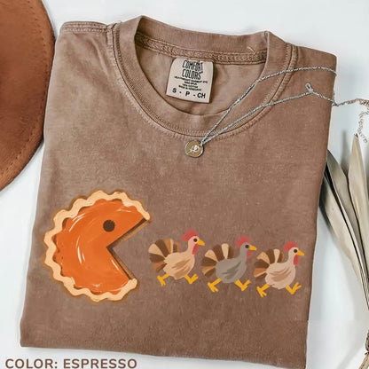 Pumpkin Pacman Thanksgiving T-Shirt/Sweatshirt/Hoodie
