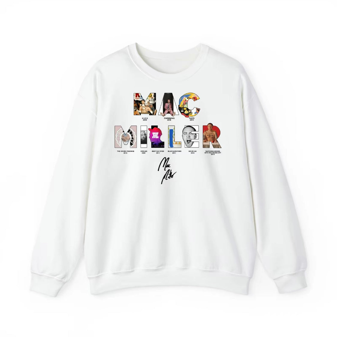 Mac Miller Album With Sign T-Shirt/Sweatshirt/Hoodie