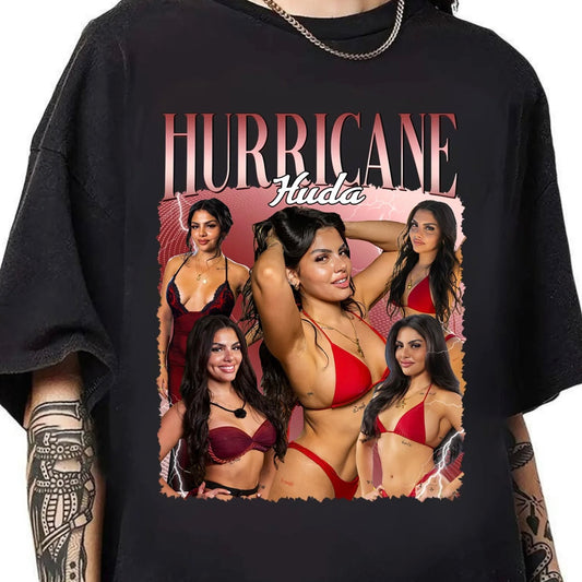 Huda Mustafa Hurricane T-Shirt/Sweatshirt/Hoodie