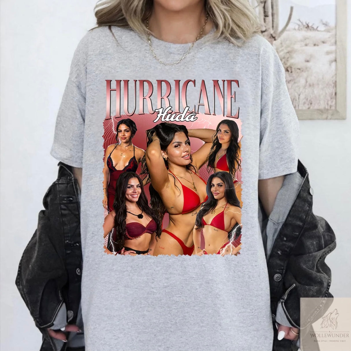 Huda Mustafa Hurricane T-Shirt/Sweatshirt/Hoodie