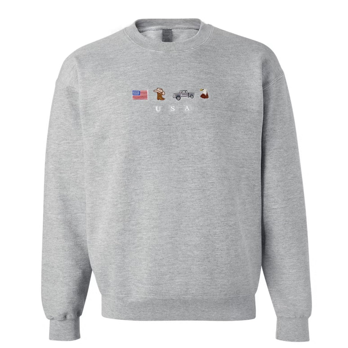 USA Embroidered T-Shirt/Sweatshirt/Hoodie