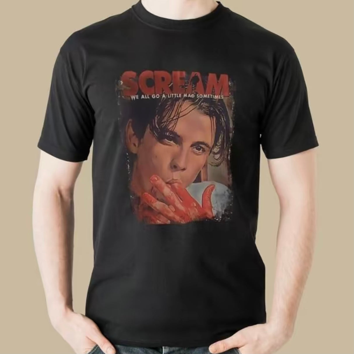 Vintage Scream Horror Movie Halloween T-Shirt/Sweatshirt/Hoodie