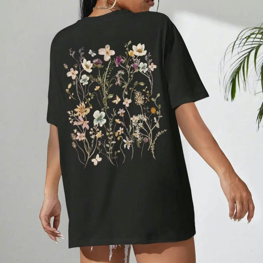 Women's Floral Print T-Shirt/Sweatshirt/Hoodie