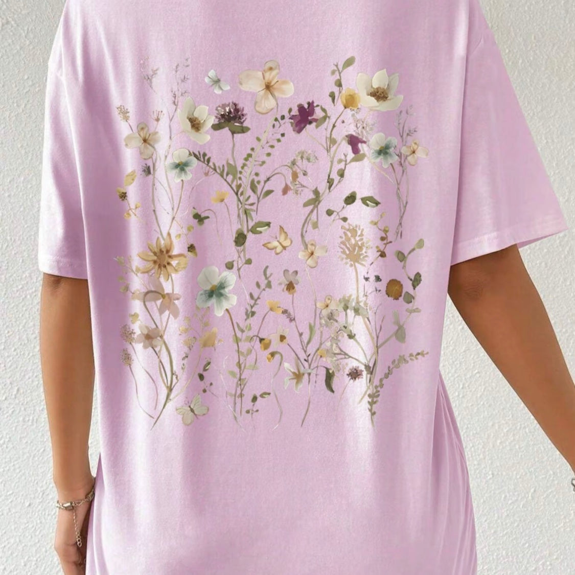 Women's Floral Print T-Shirt/Sweatshirt/Hoodie