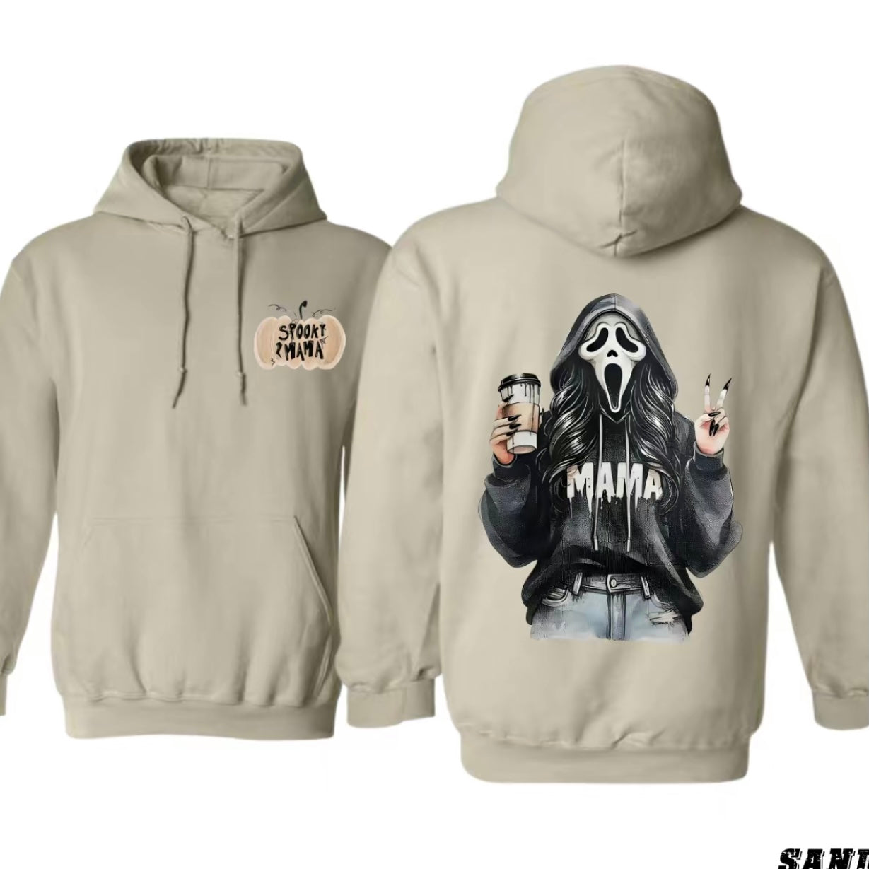 Spooky Mama Halloween Funny T-Shirt/Sweatshirt/Hoodie