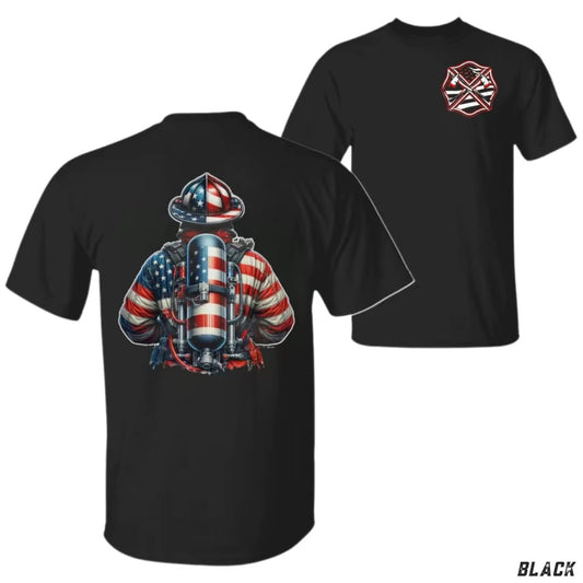 American Flag Firefighter T-Shirt/Sweatshirt/Hoodie