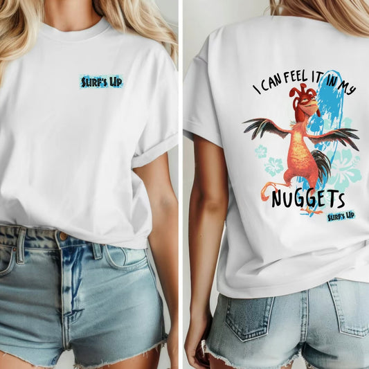 Surf's Up Chicken Joe I Can Feel It In My Nuggets T-Shirt/Sweatshirt/Hoodie