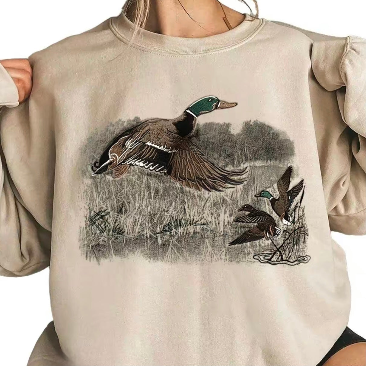 Mallard Bird Vintage Hunting Day T-Shirt/Sweatshirt/Hoodie