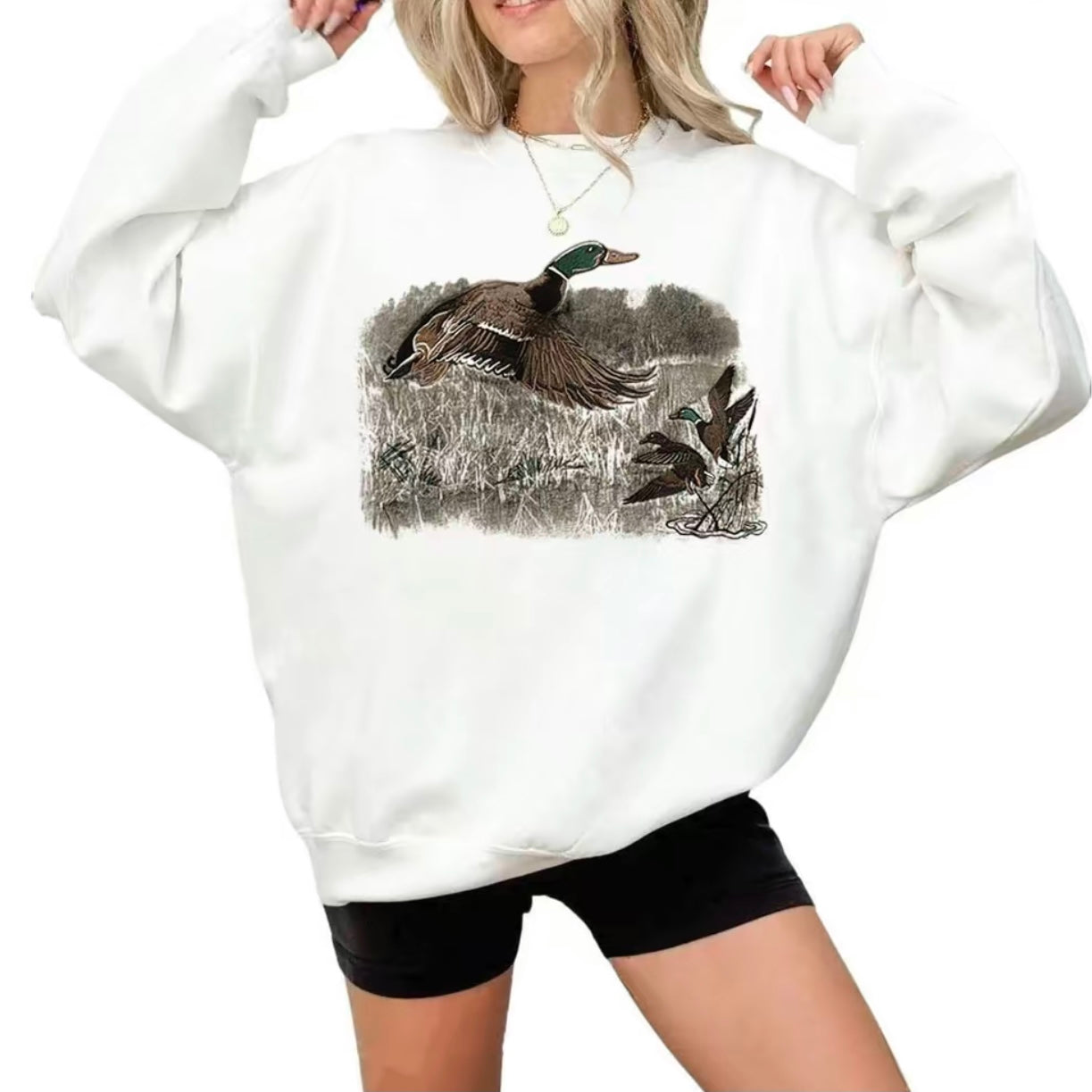 Mallard Bird Vintage Hunting Day T-Shirt/Sweatshirt/Hoodie