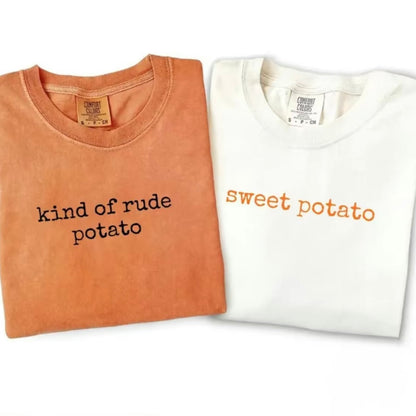 Matching Thanksgiving Funny Couple T-Shirt/Sweatshirt/Hoodie