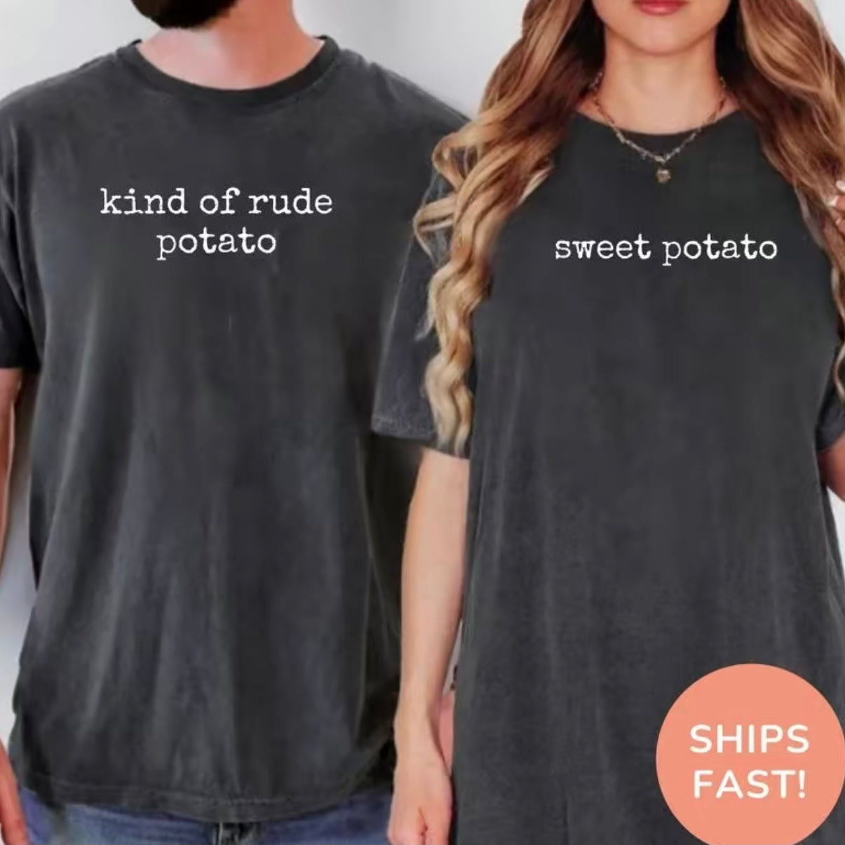 Matching Thanksgiving Funny Couple T-Shirt/Sweatshirt/Hoodie