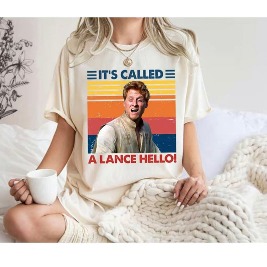 A Knight's Tale It's Called A Lance Hello Vintage Old Movie T-Shirt/Sweatshirt/Hoodie