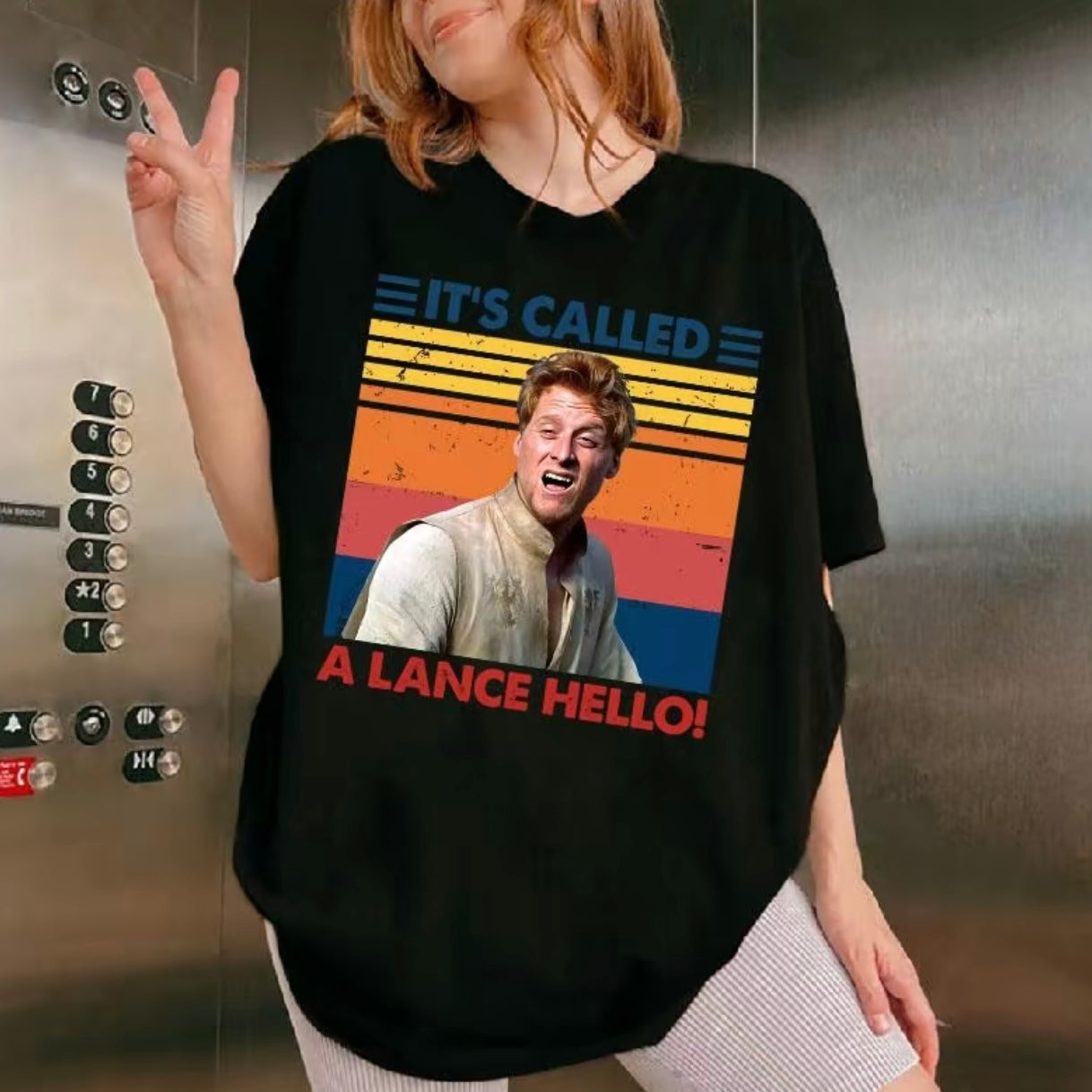 A Knight's Tale It's Called A Lance Hello Vintage Old Movie T-Shirt/Sweatshirt/Hoodie