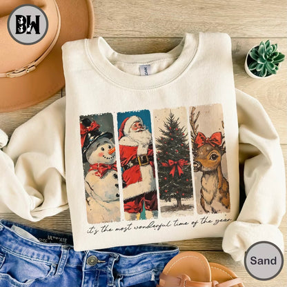 It's The Most Wonderful Time of The Year Santa Claus T-Shirt/Sweatshirt/Hoodie