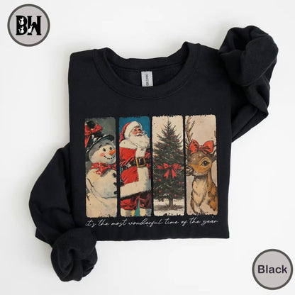 It's The Most Wonderful Time of The Year Santa Claus T-Shirt/Sweatshirt/Hoodie